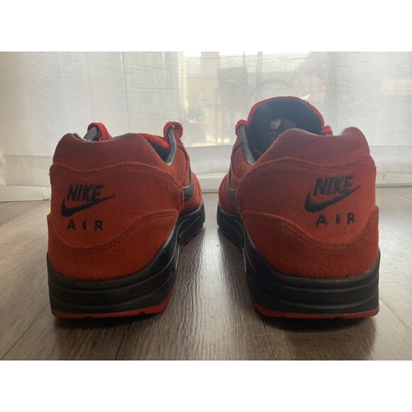 2012 Nike‎ Air Max 1 PRM Premium Pimento 512033-610 size 10.5 - Picture 7 of 9